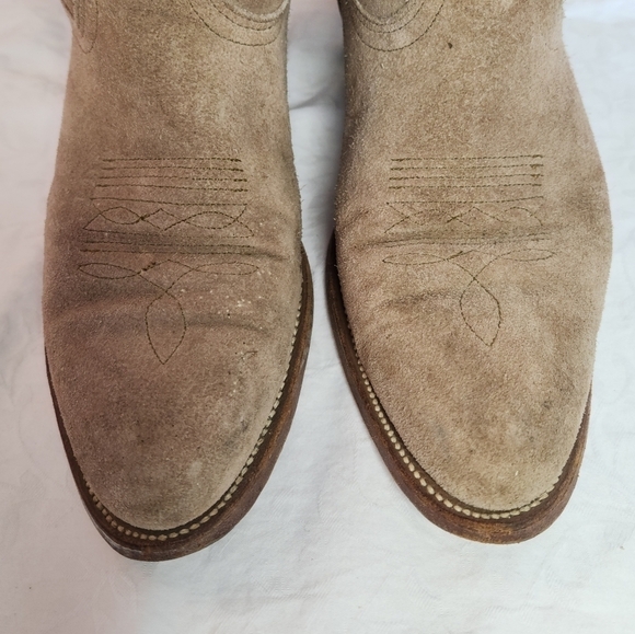 Vintage Leather Cowboy Western Boots - Picture 7 of 12